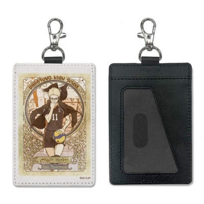 【グッズ-パスケース】ハイキュー!! 月島 蛍 パスケース(ナスカン付き) 飛翔Ver.