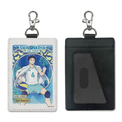 【グッズ-パスケース】ハイキュー!! 岩泉 一 パスケース(ナスカン付き) 飛翔Ver.
