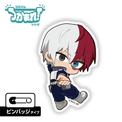 【グッズ-ピンバッチ】TVアニメ『僕のヒーローアカデミア』 つかまれ!轟焦凍(ピンバッジ)