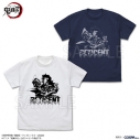 【グッズ-Tシャツ】アニメ「鬼滅の刃」 冨岡義勇 水の呼吸 Tシャツ/INDIGO-XLの画像