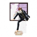 【グッズ-スタンドポップ】銀魂. 描き下ろし 沖田総悟 アクリルスタンド(大) 小窓から覗く景色Ver.の画像