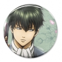 【グッズ-バッチ】銀魂. 描き下ろし 土方十四郎 65mm缶バッジ 小窓から覗く景色Ver.の画像