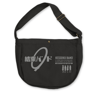 【グッズ-バッグ】アニメ「ぼっち・ざ・ろっく!」 結束バンド ニュースペーパーバッグ/BLACK