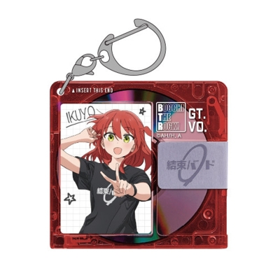 【グッズ-キーホルダー】アニメ「ぼっち・ざ・ろっく!」 喜多郁代 ディスク風アクリルマルチキーホルダー