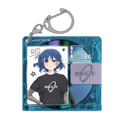 【グッズ-キーホルダー】アニメ「ぼっち・ざ・ろっく!」 山田リョウ ディスク風アクリルマルチキーホルダー