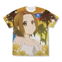 【グッズ-Tシャツ】けいおん! 田井中律 フルグラフィックTシャツ Tropical Summer Ver./WHITE-XLの画像