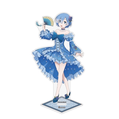 【グッズ-スタンドポップ】Re:ゼロから始める異世界生活 描き下ろし レム アクリルスタンド(大) パーティードレスver.