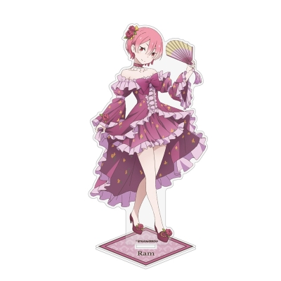 【グッズ-スタンドポップ】Re:ゼロから始める異世界生活 描き下ろし ラム アクリルスタンド(大) パーティードレスver.