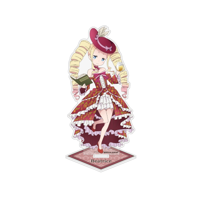 【グッズ-スタンドポップ】Re:ゼロから始める異世界生活 描き下ろし ベアトリス アクリルスタンド(大) パーティードレスver.