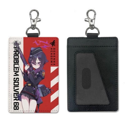 【グッズ-パスケース】ブルーアーカイブ -Blue Archive- ハルカ パスケース(ナスカン付き)