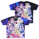 【グッズ-Tシャツ】キミとアイドルプリキュア♪ 両面フルグラフィックTシャツ/Mの画像