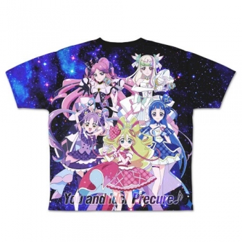 グッズ-Tシャツ】キミとアイドルプリキュア♪ 両面フルグラフィックT 