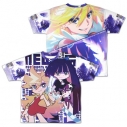 【グッズ-Tシャツ】『New PANTY & STOCKING with GARTERBELT』 パンティ&ストッキング 両面フルグラフィックTシャツ/Lの画像