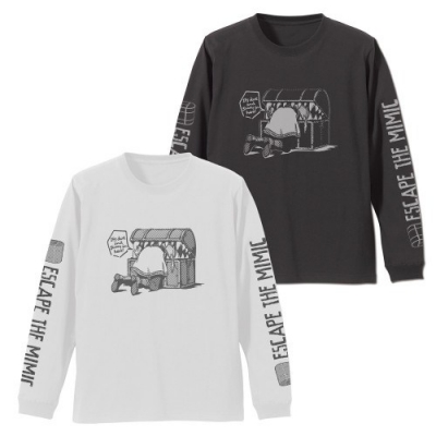 【グッズ-Tシャツ】葬送のフリーレン ミミックとピンチのフリーレン 袖リブロングスリーブTシャツ/SUMI-XL