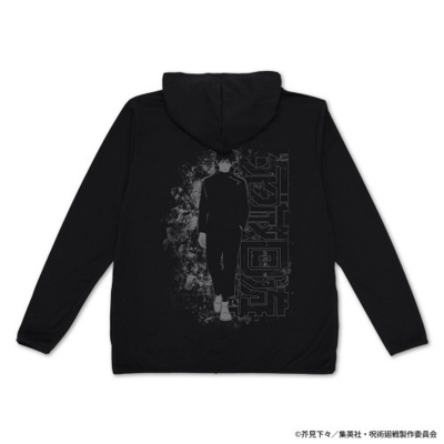 【グッズ-ジャンパー・コート】呪術廻戦 死滅回游 伏黒 恵 薄手ドライパーカー/BLACK-XXL