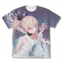 【グッズ-Tシャツ】処刑少女の生きる道 描き下ろし メノウ フルグラフィックTシャツ 20th Anniversary Ver./WHITE-Sの画像