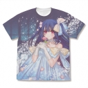 【グッズ-Tシャツ】のうりん 描き下ろし 木下林檎 フルグラフィックTシャツ 20th Anniversary Ver./WHITE-Sの画像