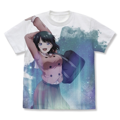 【グッズ-Tシャツ】TVアニメ『幼馴染とはラブコメにならない』 水萌 汐 フルグラフィックTシャツ/WHITE-XL