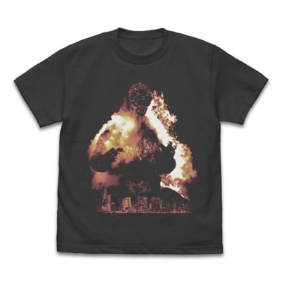 【グッズ-Tシャツ】ゴジラ ゴジラ(1995) バーニング Tシャツ/SUMI-M