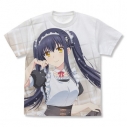 【グッズ-Tシャツ】TVアニメ『Summer Pockets』 描き下ろし 久島鴎 フルグラフィックTシャツ ご奉仕メイドVer./WHITE-Sの画像