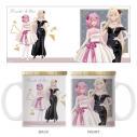 【グッズ-マグカップ】わたしが恋人になれるわけないじゃん、ムリムリ!(※ムリじゃなかった!?) 描き下ろし 甘織れな子&王塚真唯 フタ付きフルカラーマグカップ パーティドレスVer.の画像