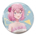 【グッズ-バッチ】わたしが恋人になれるわけないじゃん、ムリムリ!(※ムリじゃなかった!?) 描き下ろし 甘織れな子 65mm缶バッジ パーティドレスVer.の画像