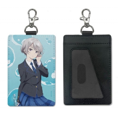 【グッズ-パスケース】TVアニメ『千歳くんはラムネ瓶のなか』 西野明日風 パスケース(ナスカン付き)