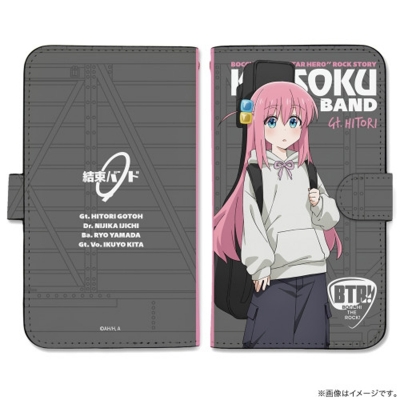 【グッズ-携帯ケース】アニメ「ぼっち・ざ・ろっく!」 後藤ひとり 手帳型スマホケースLL ストリートファッションVer.