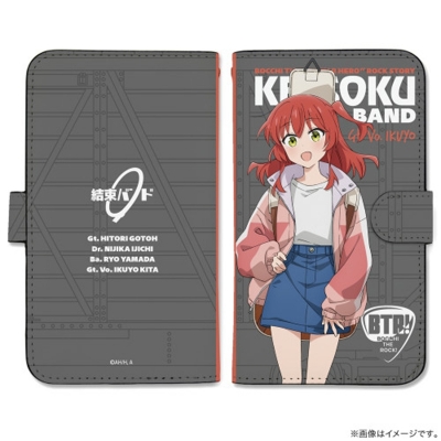 【グッズ-携帯ケース】アニメ「ぼっち・ざ・ろっく!」 喜多郁代 手帳型スマホケースLL ストリートファッションVer.