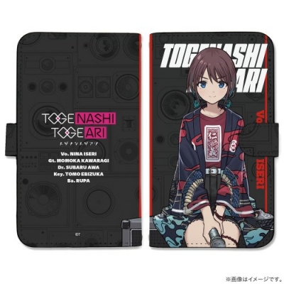 【グッズ-携帯ケース】ガールズバンドクライ 井芹仁菜 手帳型スマホケースL
