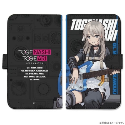 【グッズ-携帯ケース】ガールズバンドクライ 河原木桃香 手帳型スマホケースL