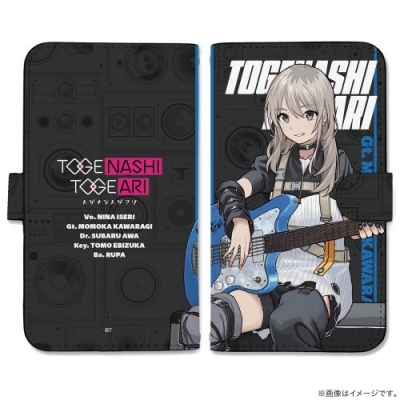 【グッズ-携帯ケース】ガールズバンドクライ 河原木桃香 手帳型スマホケースLL