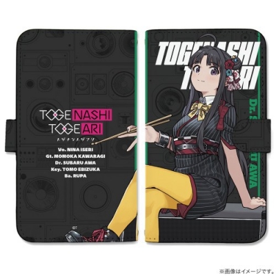 【グッズ-携帯ケース】ガールズバンドクライ 安和すばる 手帳型スマホケースLL