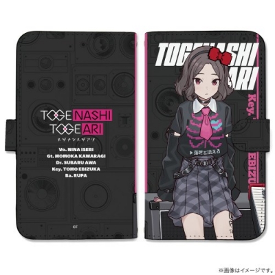 【グッズ-携帯ケース】ガールズバンドクライ 海老塚智 手帳型スマホケースL
