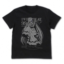 【グッズ-Tシャツ】死亡遊戯で飯を食う。 幽鬼 ゴーストハウス Tシャツ/BLACK-Lの画像