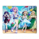 【グッズ-ボード】超次元ゲイム ネプテューヌ 描き下ろし F6キャンバスアート スイーツタイムVer.の画像