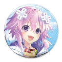 【グッズ-バッチ】超次元ゲイム ネプテューヌ 描き下ろし ネプテューヌ 65mm缶バッジ スイーツタイムVer.の画像