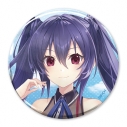 【グッズ-バッチ】超次元ゲイム ネプテューヌ 描き下ろし ノワール 65mm缶バッジ スイーツタイムVer.の画像