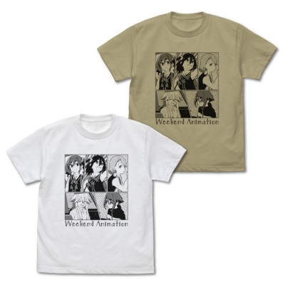 【グッズ-Tシャツ】TVアニメ「mono」 Tシャツ/WHITE-XL