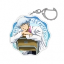 【グッズ-キーホルダー】TVアニメ「3年Z組銀八先生」 描き下ろし 坂田銀八 アクリルマルチキーホルダー 放課後の一幕Ver.の画像
