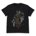 【グッズ-Tシャツ】ワンパンマン サイタマ ビジュアル Tシャツ/BLACK-XLの画像