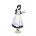 【グッズ-スタンドポップ】メイドさんは食べるだけ 描き下ろし 橘スズメ アクリルスタンド(大)の画像