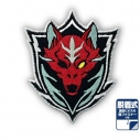【グッズ-ワッペン】機動戦士ガンダム 復讐のレクイエム レッド・ウルフ隊 脱着式ワッペンの画像