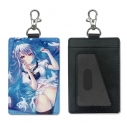 【グッズ-パスケース】Summer Pockets REFLECTION BLUE 空門蒼 パスケース(ナスカン付き) 七影蝶Ver.の画像