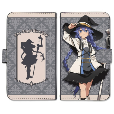 【グッズ-携帯ケース】アニメ「無職転生Ⅲ ~異世界行ったら本気だす~」 ロキシー・M・グレイラット 手帳型スマホケースLL