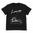 【グッズ-Tシャツ】ゴジラ 糸を吐くモスラ幼虫 Tシャツ/BLACK-Sの画像