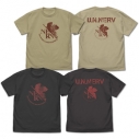 【グッズ-Tシャツ】EVANGELION NERV ヴィンテージロゴ Tシャツ/SUMI-Lの画像