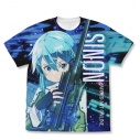 【グッズ-Tシャツ】ソードアート・オンライン シノン フルグラフィックTシャツ 氷の狙撃手Ver./WHITE-Lの画像