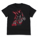 【グッズ-Tシャツ】ソニック・ザ・ヘッジホッグ シャドウ 逆光 Tシャツ/BLACK-Lの画像