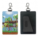 【グッズ-パスケース】ソニック・ザ・ヘッジホッグ 1991 ソニック・ザ・ヘッジホッグ パスケース(ナスカン付き)の画像